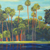 ..Sunset Strip<br>Acrylic on Linen<br>40 x 52 inches 