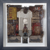 ..Untitled I<br>Mixed Media Assemblage<br>22 x 2 5/8 x 22 inches
