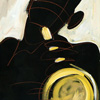 ..Karl Jones at Plexis<br>Acrylic on Canvas<br>36 x 24 inches 