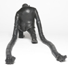 ..Train<br>Bronze and Leather<br>25 x 54 x 15 inches